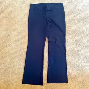 The Limited Drew Fit Dark Blue Navy Trouser Size 10 Stretch Fabric